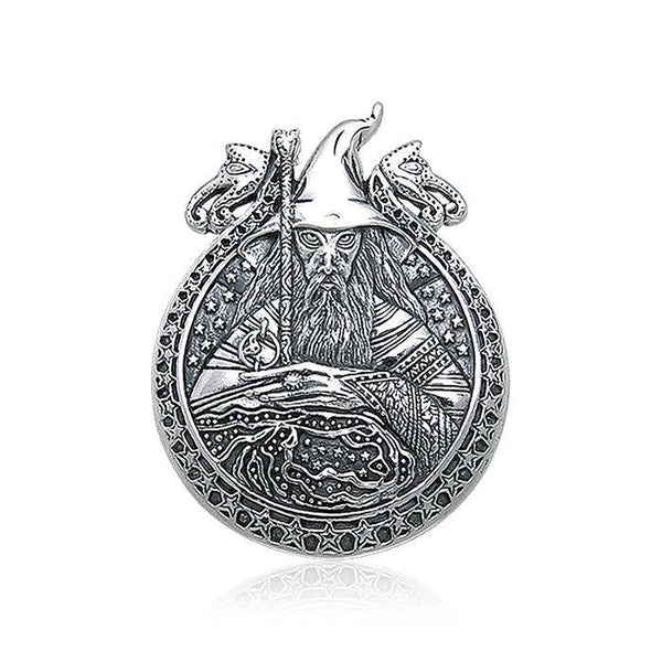 In the magical world of Wizardry ~ Sterling Silver Jewelry Pendant ...