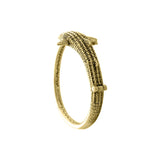 Whale Shark Solid Yellow Gold Cuff Bracelet GBA188