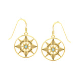 Be A Star Solid Yellow Gold Earrings by Sibylle Grummes GER560