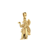 Nisroch Egyptian Solid Gold Pendant GPD2849