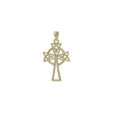 Celtic Cross Solid Gold Pendant GPD5638