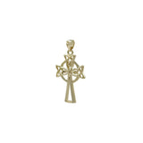 Celtic Cross Solid Gold Pendant GPD5638