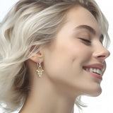 Oberon Zell Penkhaduce Wizardry Silver and 14K Gold Accent Earrings MER465