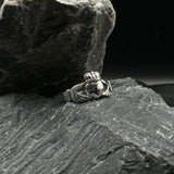 Irish Claddagh Silver Ring MG058R