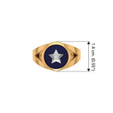 Star Spiritual Eye Ring MRI762