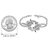 Double Hammerhead Shark Sterling Silver Chain Bracelet - Jewelry