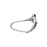 Manta Rays and Sharks Sterling Silver Chain Bracelet - Jewelry