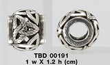 Celtic Knot Sterling Silver Bead TBD191