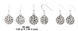 Celtic Knotwork Sterling Silver Earrings TE685