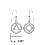 Dual Recovery Sterling Silver Earrings TER2224