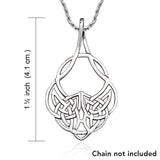 Celtic Knotwork Silver Pendant TP1119 - Jewelry