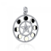 There’s something about the magic of the Moon Sterling Silver Pendant TP1408