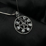 There’s something about the magic of the Moon Sterling Silver Pendant TP1408