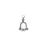 DiveSilver Shark Jaw Silver Pendant TP1539