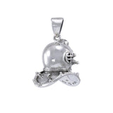 Historic Dive Helmet Silver Pendant TP1564