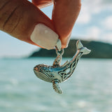 Celtic Whale Silver Pendant TPD1029