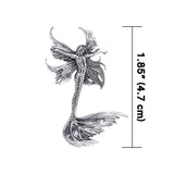 Amy Brown - Sea Sprite Fairy Sterling Silver Pendant TPD136