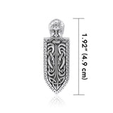 Viking God Sterling Silver Pendant TPD1661