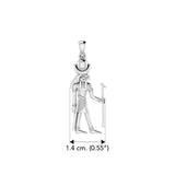 Khonsu Egyptian Silver Pendant TPD2843