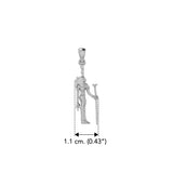 Maat Egyptian Silver Pendant TPD2846