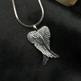 Angel Wings Sterling Silver Pendant TPD2934