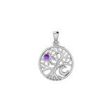 A beautiful surprise in the Tree of Life ~ Sterling Silver Pendant TPD4292