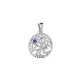 A beautiful surprise in the Tree of Life ~ Sterling Silver Pendant TPD4292