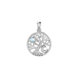 A beautiful surprise in the Tree of Life ~ Sterling Silver Pendant TPD4292