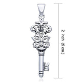 Brigid Ashwood  Key of Knowledge Celtic Sterling Silver Pendant TPD487