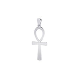 Medium size 50 mm. Ankh Sterling Silver Pendant TPD6317