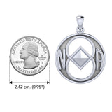 Peter Stone NA Recovery Sterling Silver Pendant TPD6342