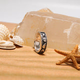 Starfish and Seashell Ring TR246 - Jewelry