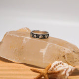 Starfish and Seashell Ring TR246 - Jewelry