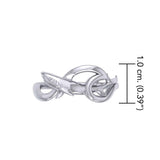 Shark with Wave Silver Ring TRI2435 - Jewelry