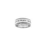 Steve Miller Dumuzid, Dumuzi or Tammuz God Silver Spinner Ring TRI2482