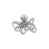 Lovely Octopus Sterling Silver Ring - Jewelry