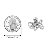 Lovely Octopus Sterling Silver Ring - Jewelry