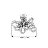 Lovely Octopus Sterling Silver Ring - Jewelry