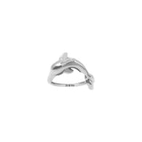 Small Dolphin Sterling Silver Ring by DiveSilver TRI2542