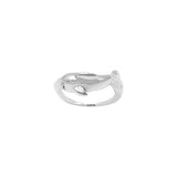 Small Dolphin Sterling Silver Ring by DiveSilver TRI2544