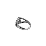 Peter Stone Trinity with AA Recovery Inlaid Stone Sterling Silver Ring TRI2548