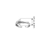 DiveSilver Whale Shark Sterling Silver Toe Ring TTR095