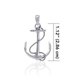 Anchor and Rope Pendant MG635 - Jewelry