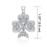 Celtic Knot Shamrock Pendant TP3415 - Jewelry