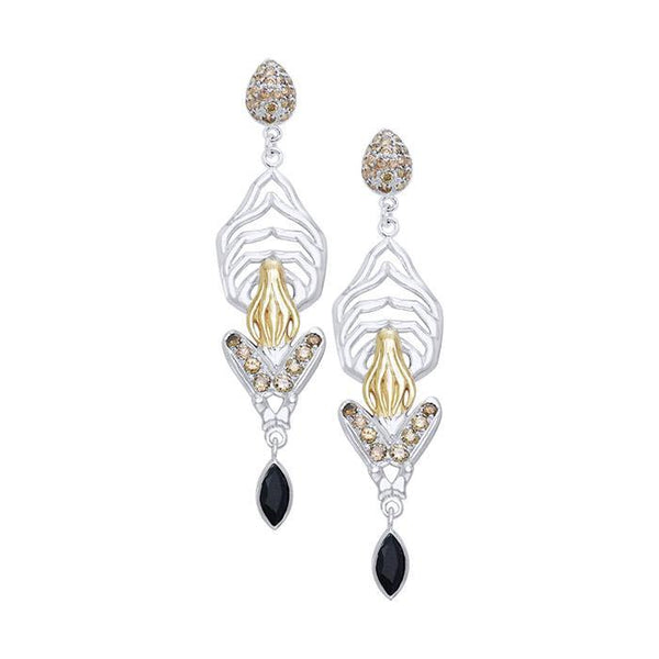 Unparalleled Elegance ~ Dali-inspired fine Sterling Silver Earrings in ...