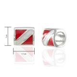 Dive Flag Bead TBD134 - Jewelry