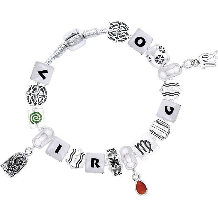 Virgo Astrology Bead Bracelet TBL322 – Peter Stone Jewelry