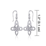 Celtic Witches Knot Earrings TE191 - Jewelry