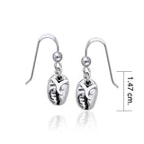 Y Coffee Bean Earrings TE612 - Jewelry