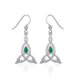 Celtic Motherhood triquetra or Trinity KnotSilver Earrings TER1950 - Jewelry